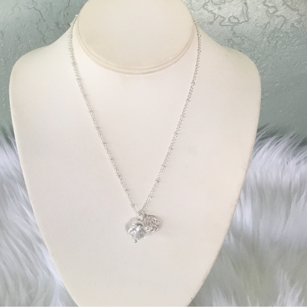 Avon Inspiring Jeweled Charm necklace